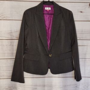 Isaac Mizrahi Women's Blazer, Gray